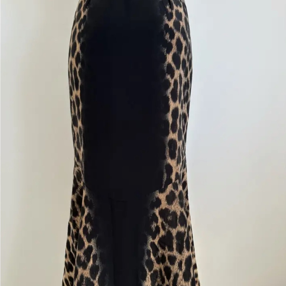 Leopard Print Maxi Skirt
